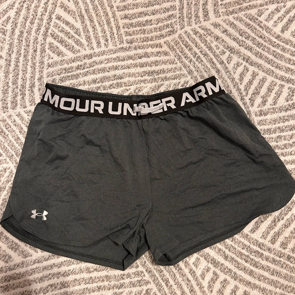 Under Armour Black Athletic Shorts Lightweight Performance